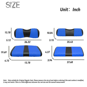 SAMXOMAP installation straps blue ensure quick, nail-free seat setup.