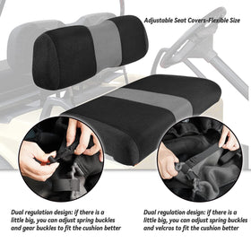 SAMXOMAP machine-washable seat covers for easy cleanup