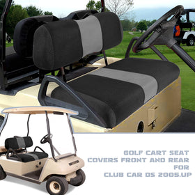 SAMXOMAP machine-washable seat cover for easy cleaning.