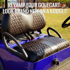 SAMXOMAP seat cover features reinforced double stitching for lasting durability.