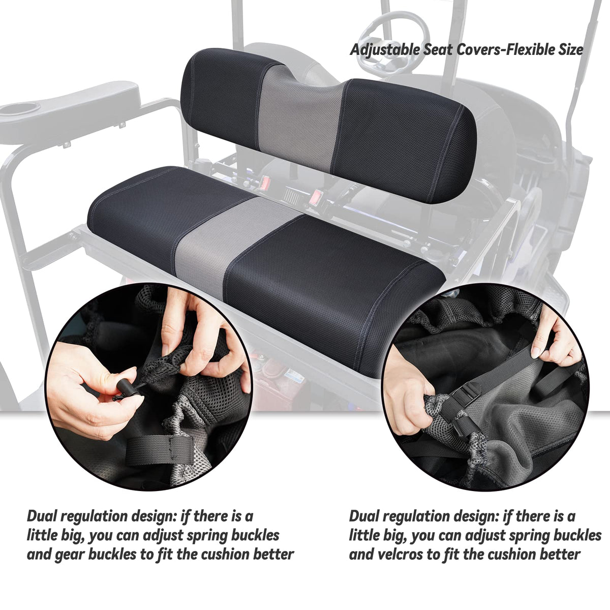 SAMXOMAP machine washable seat cover for easy care.