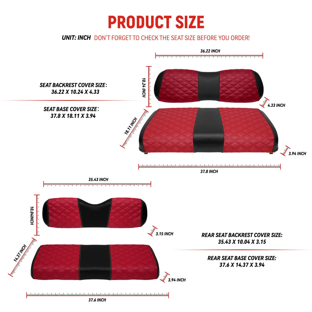 SAMXOMAP seat cover fabric close-up highlighting sun-resistant, anti-fade material.