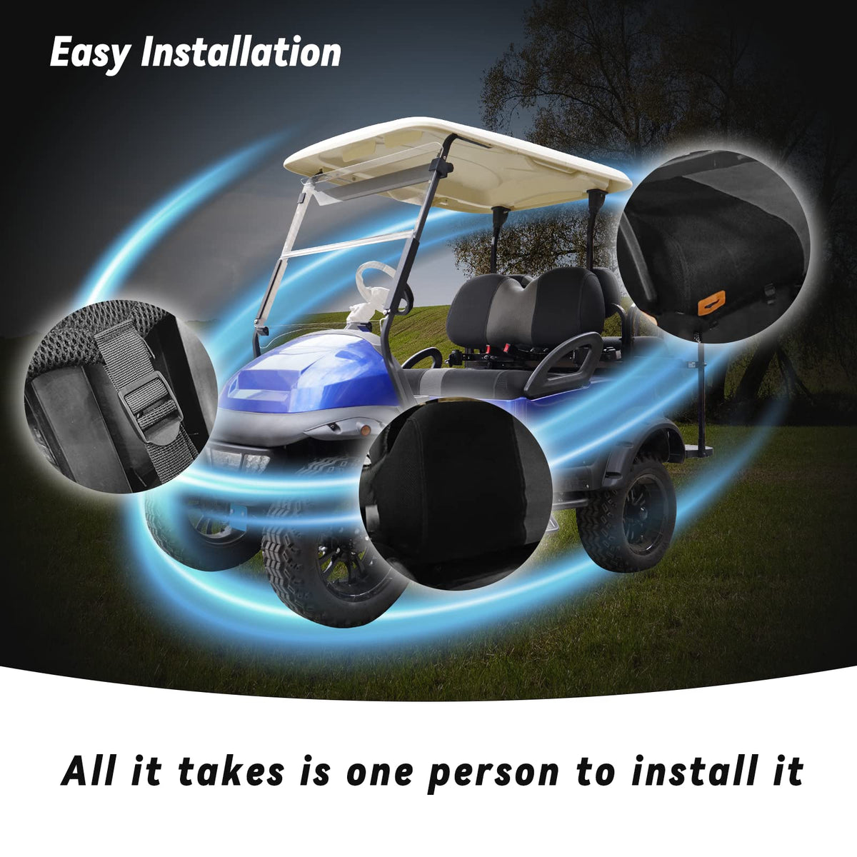 SAMXOMAP seat covers protect against spills and dirt during outdoor trips.