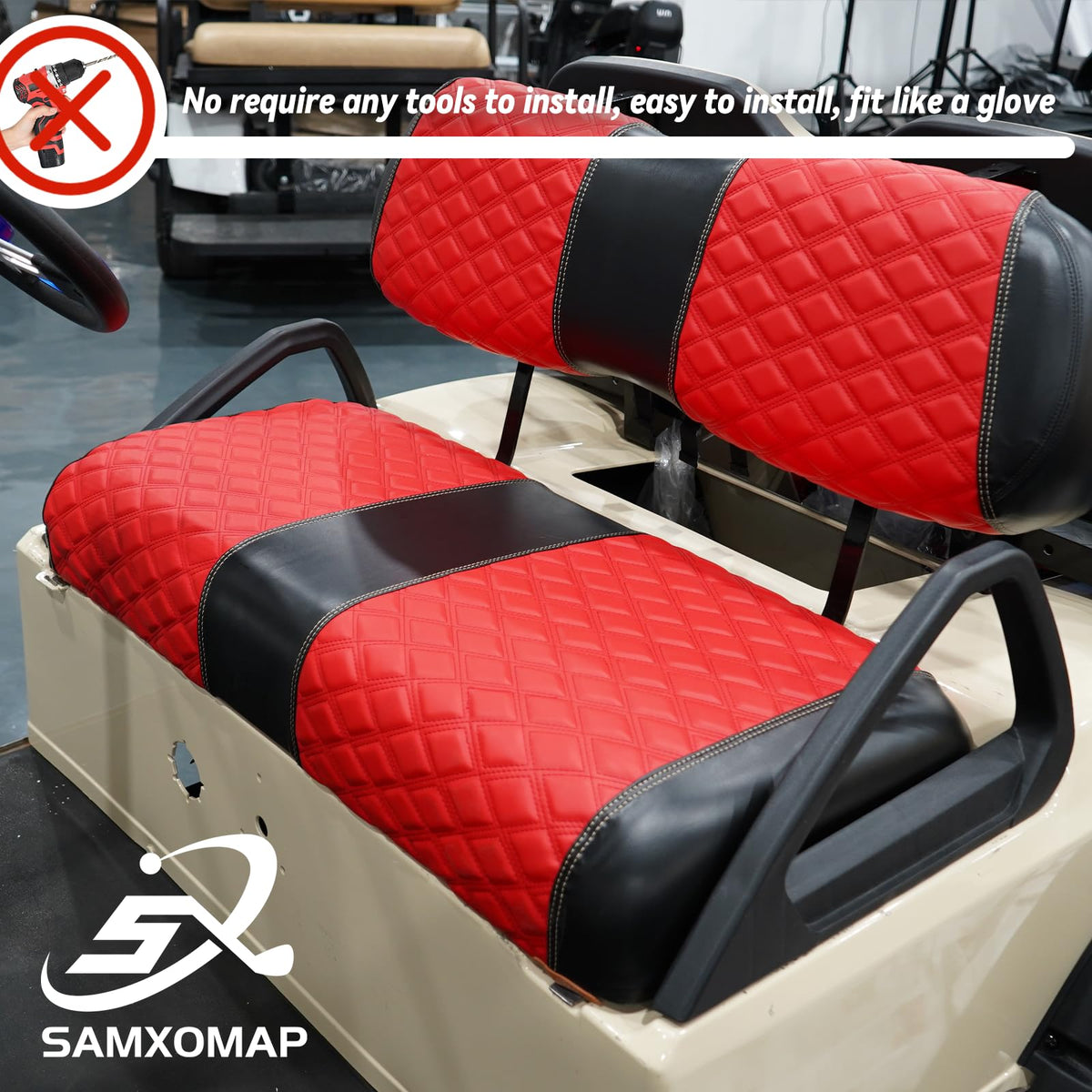 SAMXOMAP thick foam lining boosts comfort on long rides