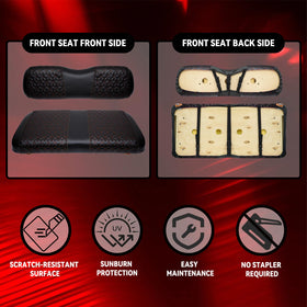SAMXOMAP seat cover transforms worn seats with a polished look.