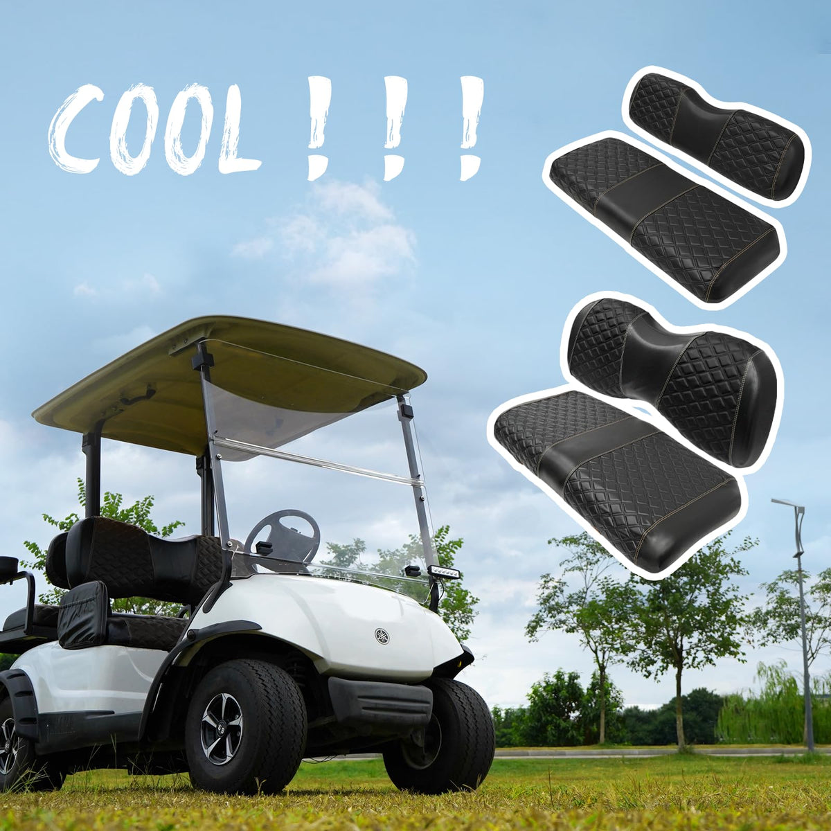 SAMXOMAP waterproof marine-grade vinyl resists sun and moisture