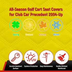 SAMXOMAP waterproof, sun-resistant seat cover keeps cushions protected on trips.