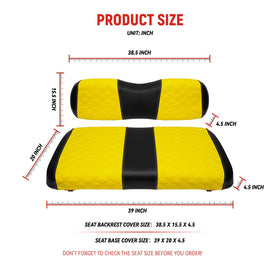 SAMXOMAP sun and water resistant seat covers for outdoor use