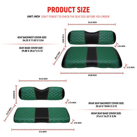 SAMXOMAP waterproof marine-grade vinyl texture protects seats outdoors
