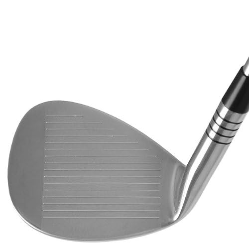 Sand Blaster Wedge black grip provides secure feel during delicate pitches