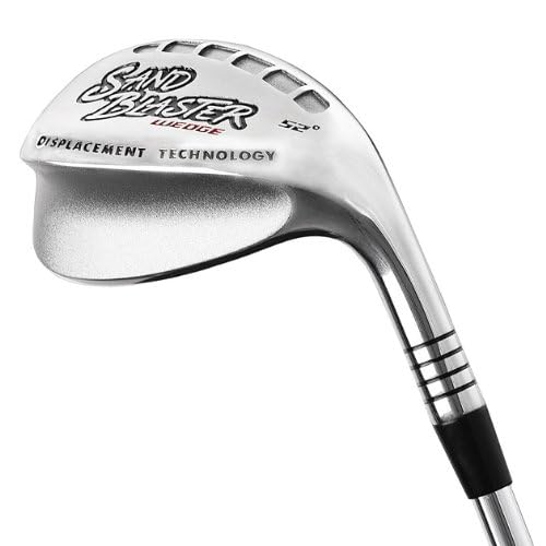 Sand Blaster Wedge hollow construction enables wider sole for greenside chipping