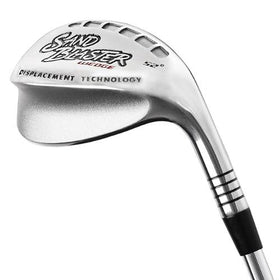 Sand Blaster Wedge hollow construction enables wider sole for greenside chipping