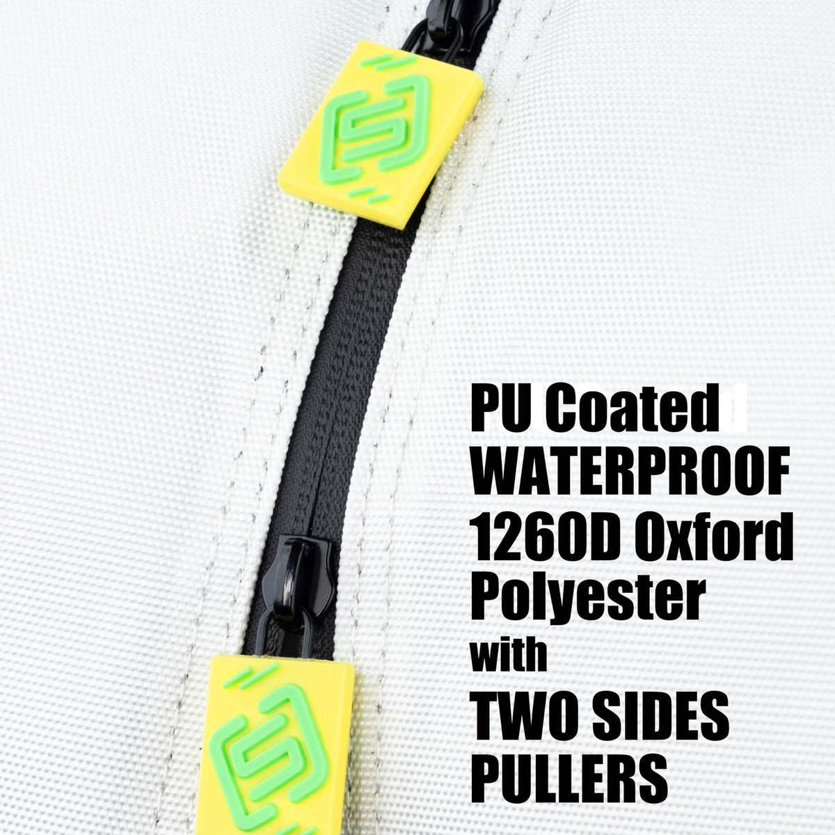 SANDIAN extra extenders included to fit larger or different bags.