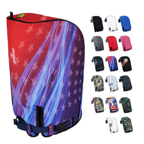 SANDIAN Flying Stars rain hood front view protects golf bag from rain and moisture