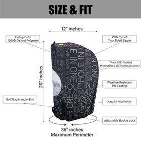 SANDIAN rain hood buckle attachment indicating secure bag fit