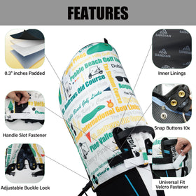 SANDIAN padded inside view demonstrates 0.3 inch EPE cushioning