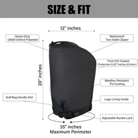 SANDIAN interior padding close-up highlighting 7mm thick protection