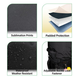 SANDIAN universal buttons feature for versatile bag compatibility