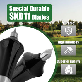 SANDIAN SKD11 blades ensure durable, consistent sharpening on grooves