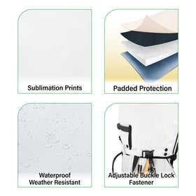 SANDIAN handle slot-in design keeps hood aligned during installation.