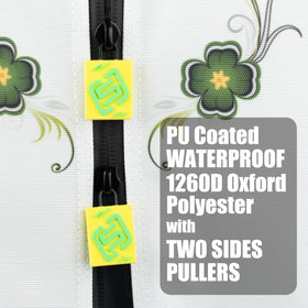 Sandian Lucky Clover 1260D Oxford material withstands wet conditions