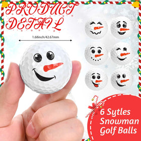 Sanixin snowman-design golf ball one with seasonal charm on greens