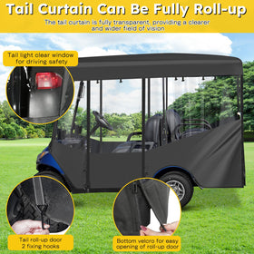 SANXIACAR all-season protection keeps your cart clean