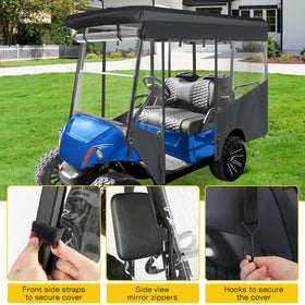 SANXIACAR buckle-stabilized top improves stability in wind