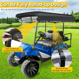 SANXIACAR transparent windows rolled up for easy access