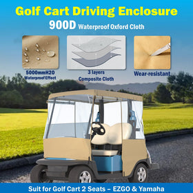 Santiano universal fit for 2-seat carts ensures reliable compatibility.