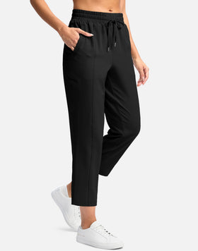 SANTINY 7/8 ankle-length design flatters the silhouette for year-round wear.