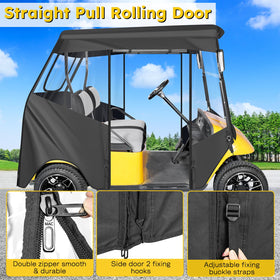 SANXIACAR EZGO TXT 2-Seat enclosure buckle straps stabilize against wind