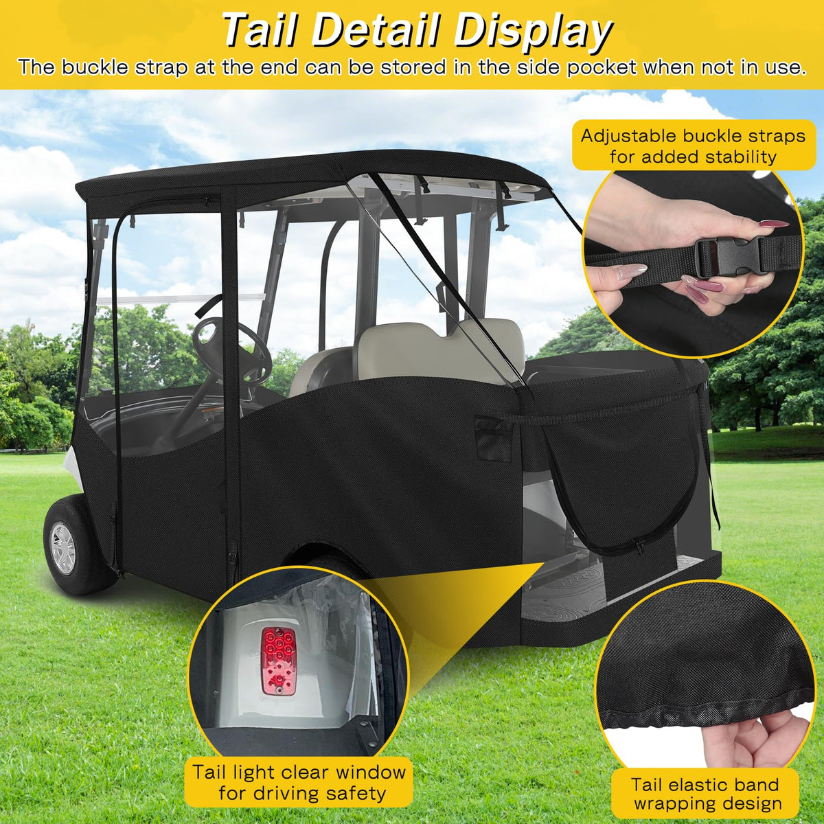 SANXIACAR 600D Oxford fabric resists rain and wind