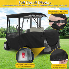 SANXIACAR 600D Oxford fabric resists rain and wind