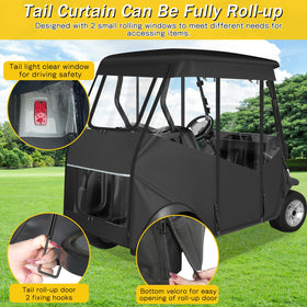 SANXIACAR all-season coverage guards against rain and dust.