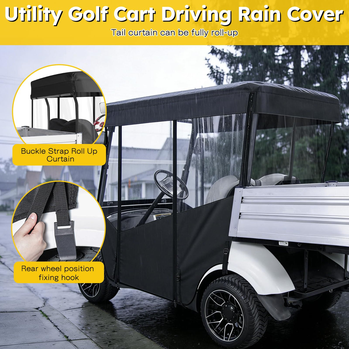 SANXIACAR easy-install design fits without tools.