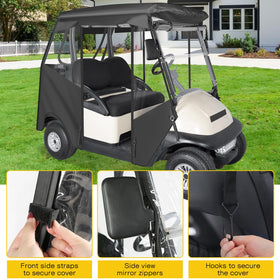 SANXIACAR enclosure roll-up windows for ventilation
