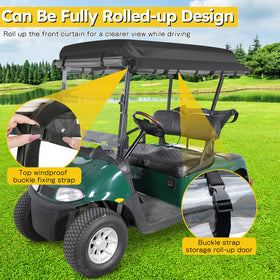 SANXIACAR enclosure with rolled clear windows for easy access and airflow