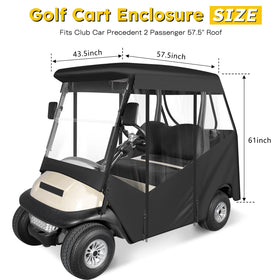 SANXIACAR enclosure side view highlighting foldable roll-up window access