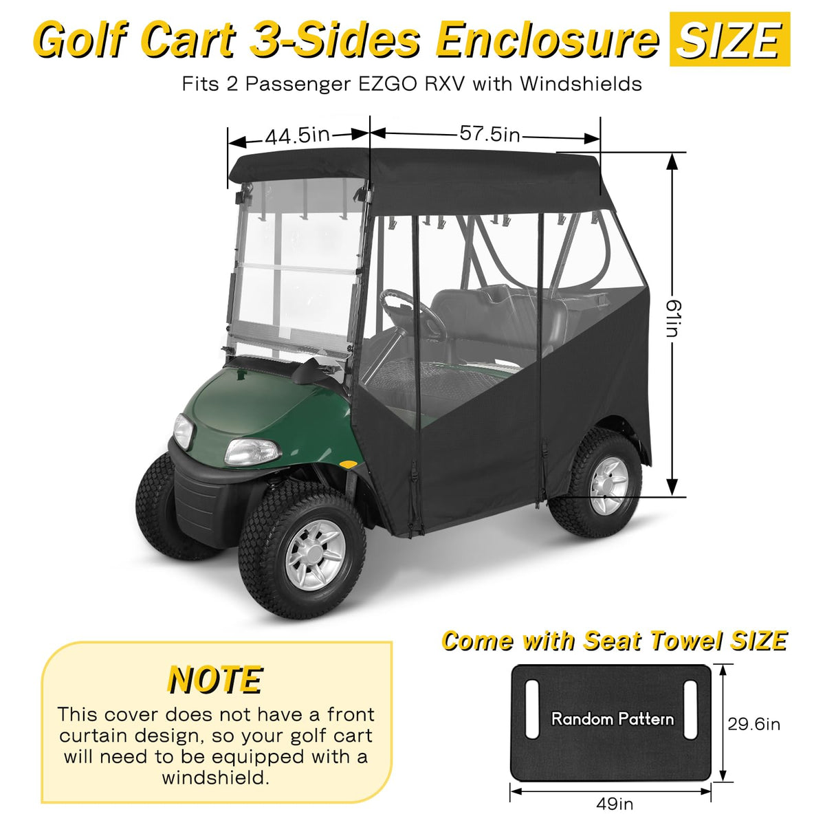 Three-sided clear windows on SANXIACAR enclosure for enhanced visibility
