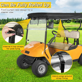 SANXIACAR enclosure three-sides clear windows for visibility