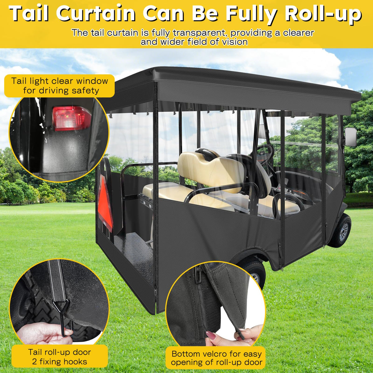 SANXIACAR transparent window detail improving visibility and safety