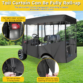 SANXIACAR waterproof material emphasizes all-season protection against rain and dust.