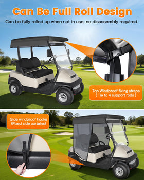 SANXIACAR roll-up canopy with storage bag for travel
