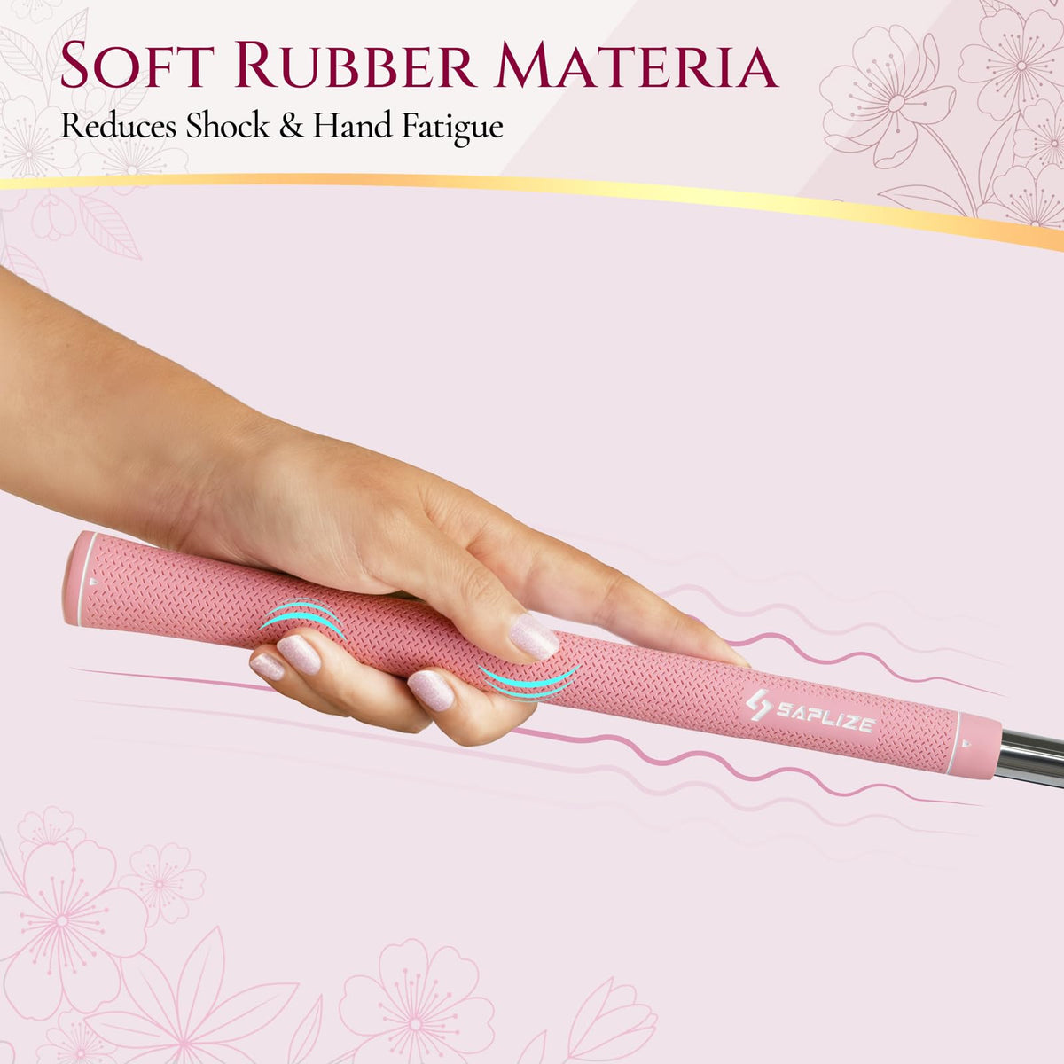 Includes tapes for quick SAPLIZE grip installation