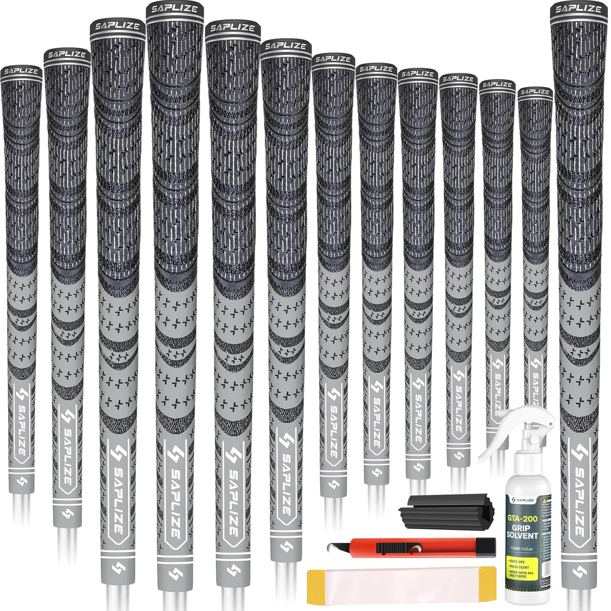 SAPLIZE APLIZE cross-cord grips 13-pack for enhanced anti-slip stability.