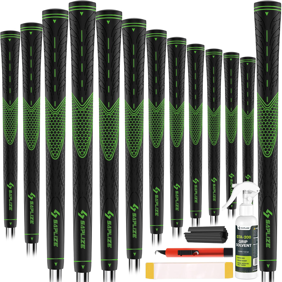 SAPLIZE CC01 golf grips close-up texture for secure feel