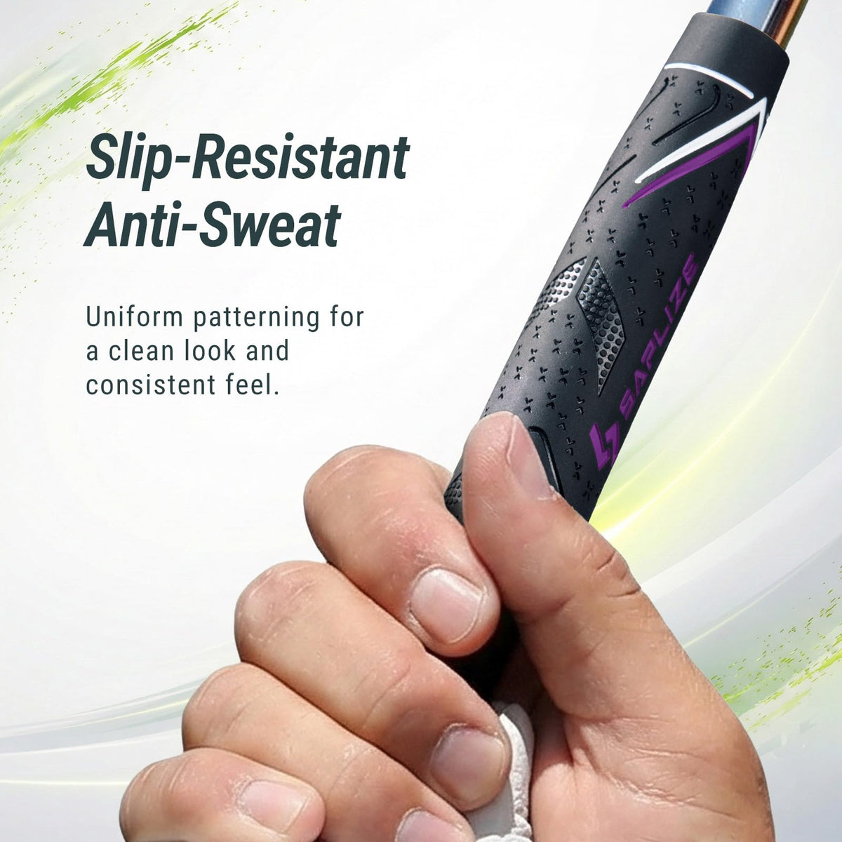 SAPLIZE CC10 all-weather control grip in rain conditions