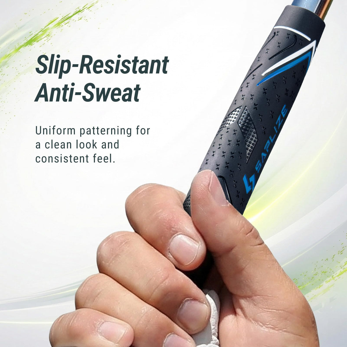 Saplize CC10 deluxe set includes tapes for easy regripping