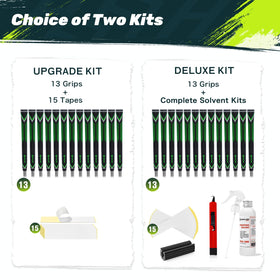 SAPLIZE Deluxe Set includes full regripping kit for DIY upgrade
